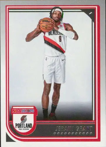 Jerami Grant basketball card from 2022-23 Panini NBA Hoops series, Portland Trail Blazers
