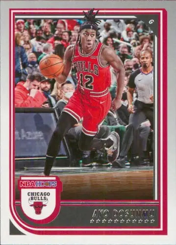 Ayo Dosunmu basketball card from Panini NBA Hoops 2022-23 original gloss collection