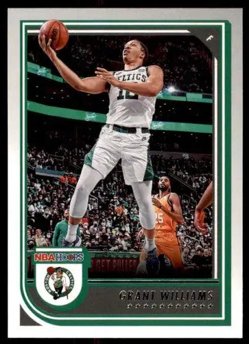 Original gloss Panini NBA Hoops Grant Williams basketball card Celtics 2022-23