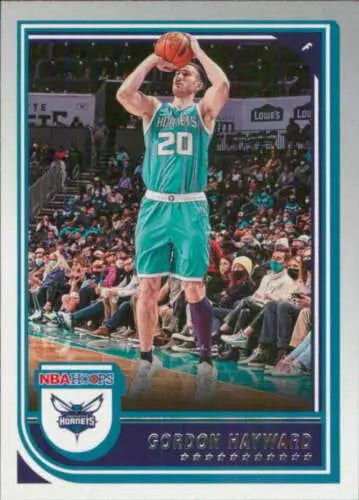 Gordon Hayward basketball card from 2022-23 Panini NBA Hoops set