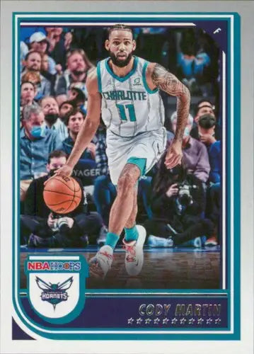Cody Martin basketball card from Panini NBA Hoops 2022-23 Hornets ID 51817