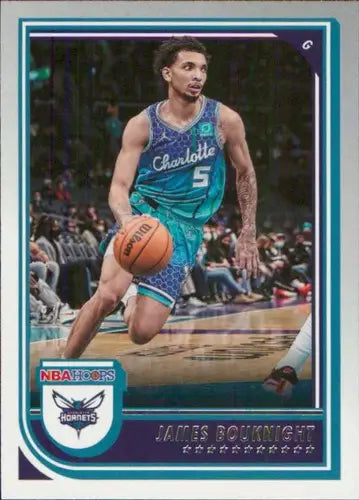 James Bouknight basketball card from 2022-23 Panini NBA Hoops series