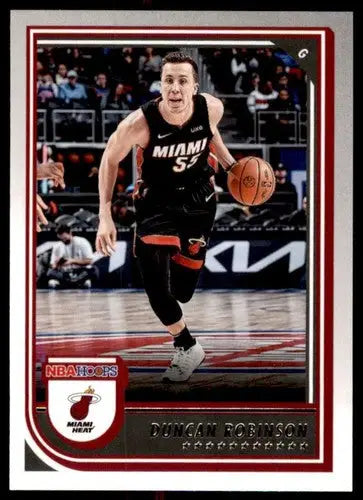 2022-23 Panini NBA Hoops #98 Duncan Robinson NM-MT Heat ID:51820 - Basketball Card Single