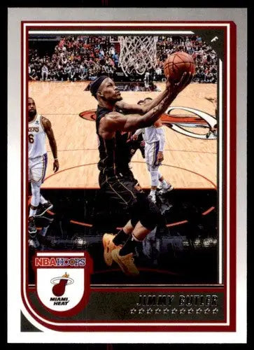 Original gloss Jimmy Butler basketball card from Panini NBA Hoops 2022-23 series