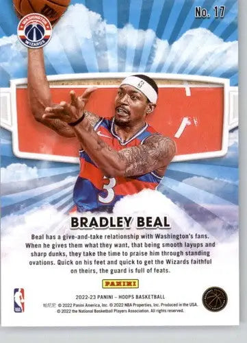 2022-23 Panini NBA Hoops Skyview Bradley Beal Wizards basketball card NM-MT