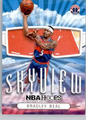 Bradley Beal basketball card from Panini NBA Hoops Skyview 2022-23 Wizards collection