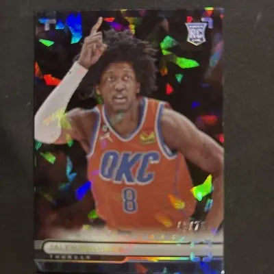 2022-23 Panini Photogenic - Rookies Jalen Williams #161 Diamond /75 (RC) - Basketball Card Single