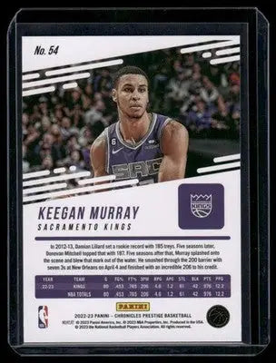 2022-23 Panini Prestige Keegan Murray #54 RC Basketball - Basketball Card Single