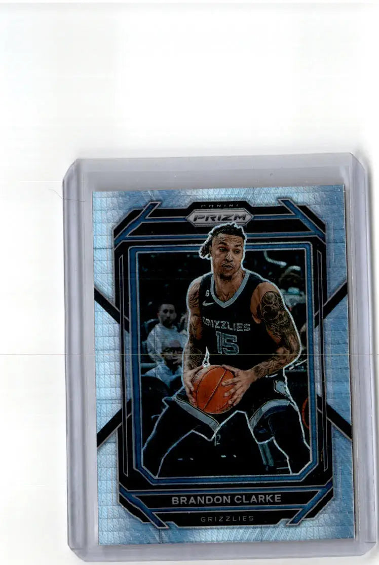 2022-23 Panini Prizm #204 Brandon Clarke Prizms Hyper