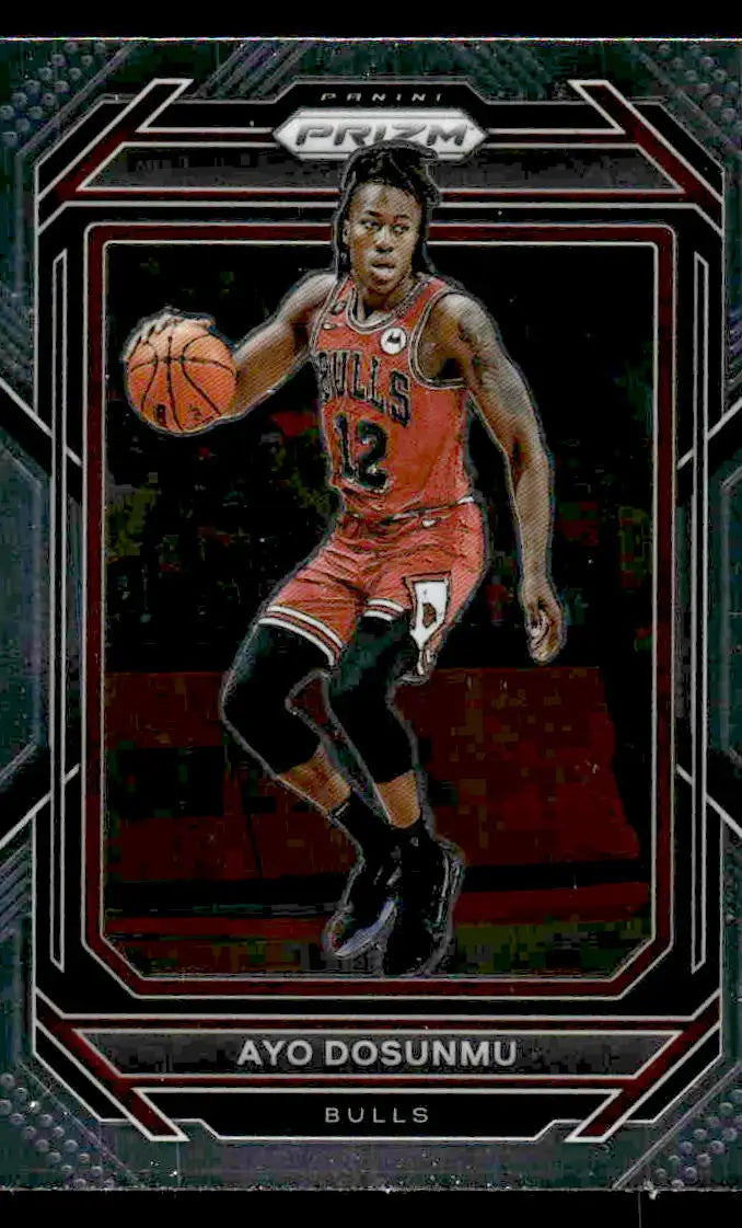 2022-23 Panini Prizm #79 Ayo Dosunmu Base Chicago Bulls - Basketball Card Single