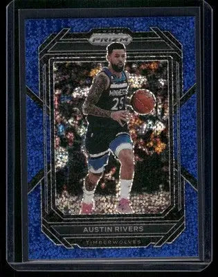2022-23 Panini Prizm Basketball Austin Rivers #57 Blue 139/144 Sparkle - Basketball Card Single