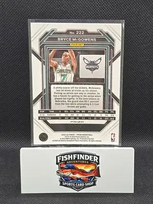 2022-23 Panini Prizm - Bryce McGowens #222 Silver Prizm (RC) - Basketball Card Single