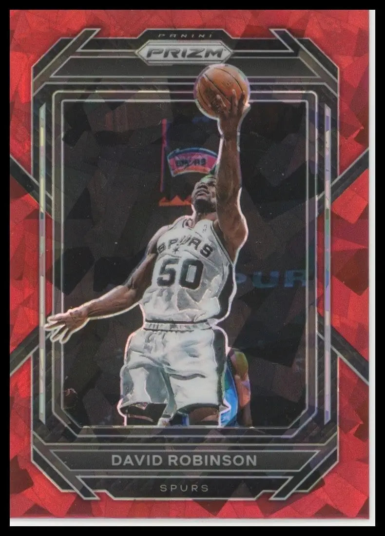 2022-23 Panini Prizm - David Robinson #271 Red Ice Prizm