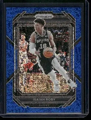 2022-23 Panini Prizm Isaiah Roby #216 Blue Shimmer 120/144 Sparkle Basketball - Basketball Card Single