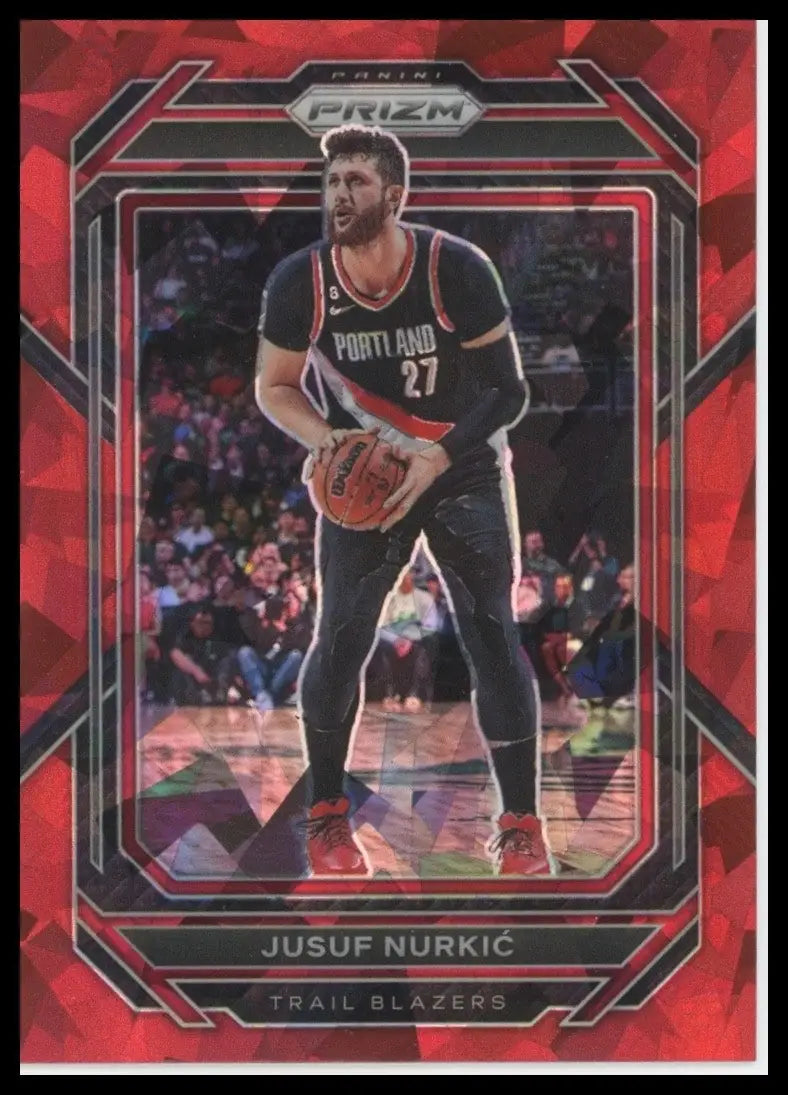 2022-23 Panini Prizm - Jusuf Nurkic #63 Red Ice Prizm