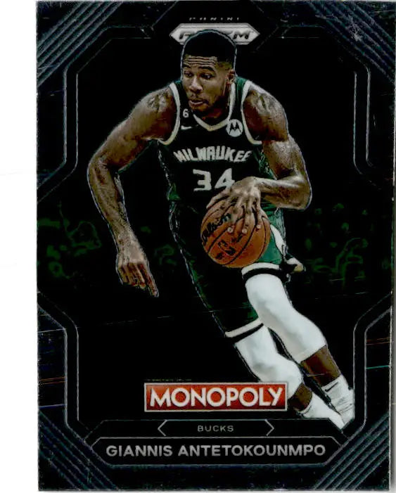 2022-23 Panini Prizm Monopoly #PS3 Giannis Antetokounmpo Prizm All-Stars - Basketball Card Single