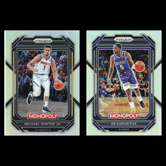 2022-23 Panini Prizm Monopoly Silver #1 - 90 Complete Your Set You Choose Pick - Basketball Card Single