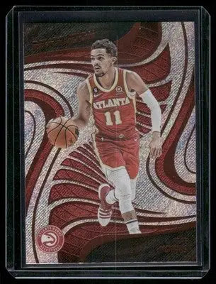 2022-23 Panini Revolution Basketball Trae Young #84 Holofoil Basketball - Basketball Card Single