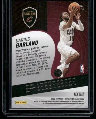 2022-23 Panini Revolution New Year Darius Garland #56 Basketball - Basketball Card Single