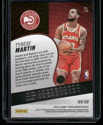 2022-23 Panini Revolution New Year Tyrese Martin #110 RC Basketball - Basketball Card Single