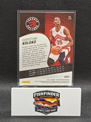 2022-23 Panini Revolution - Rookies Christian Koloko #113 Groove (RC) - Basketball Card Single