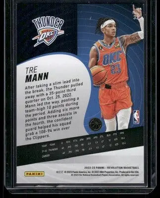 2022-23 Panini Revolution Tre Mann #33 Groove Basketball - Basketball Card Single