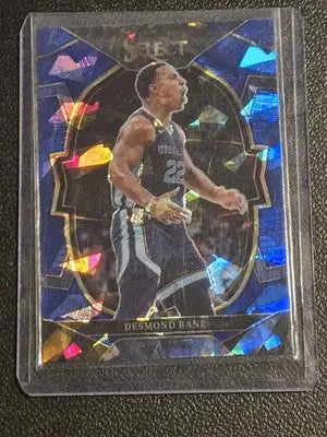 2022-23 Panini Select #63 Desmond Bane Blue Cracked Ice Prizms - Basketball Card Single