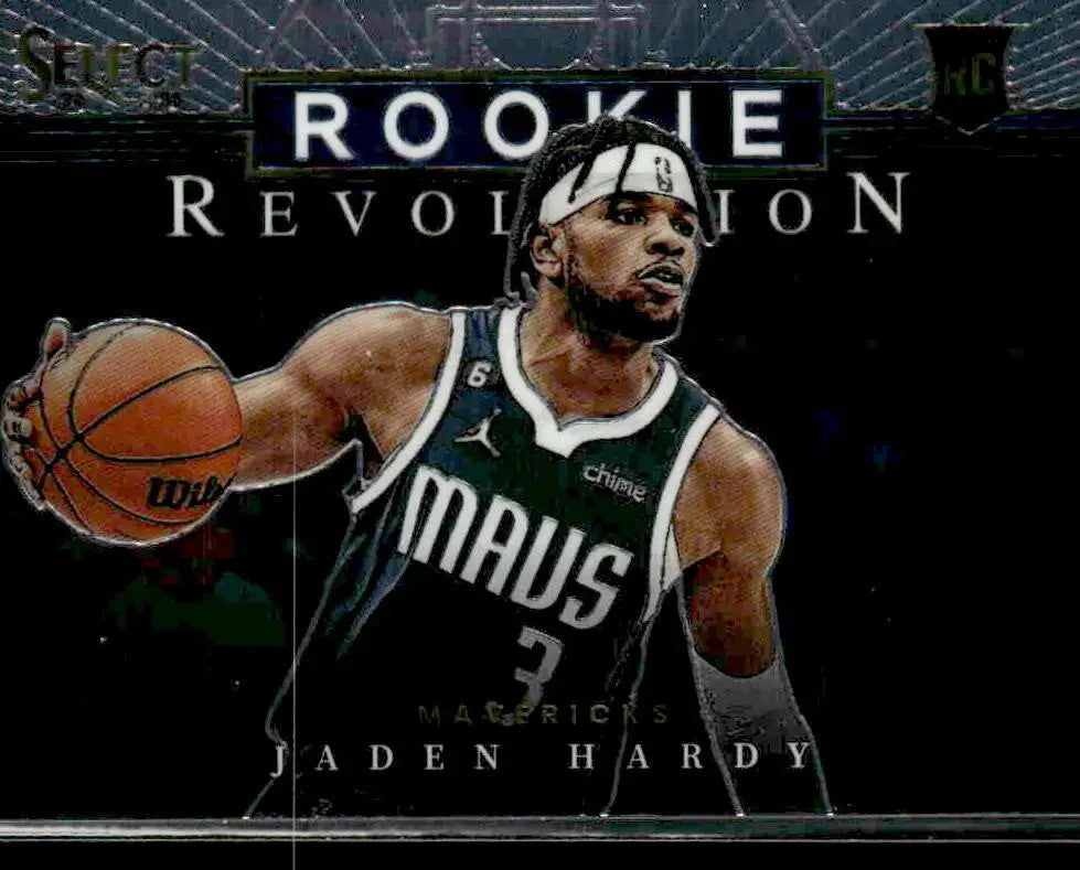 2022-23 Panini Select #8 Jaden Hardy Rookie Revolution - Basketball Card Single