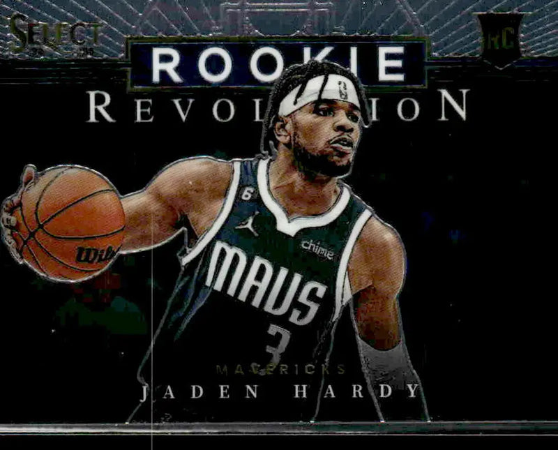 2022-23 Panini Select #8 Jaden Hardy Rookie Revolution - Basketball Card Single