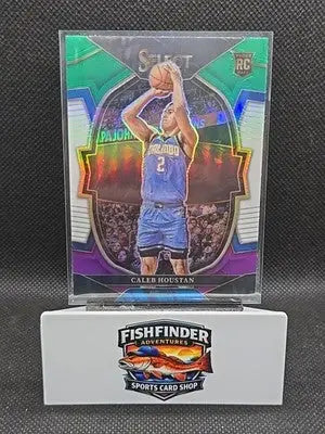 2022-23 Panini Select - Concourse Caleb Houstan #68 Green White Purple Prizm... - Basketball Card Single