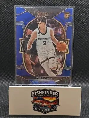 2022-23 Panini Select - Concourse Jake LaRavia #94 Blue Prizm (RC) - Basketball Card Single
