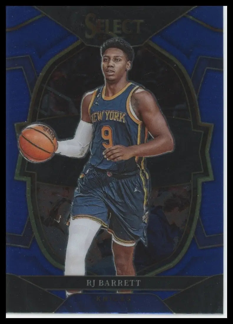 2022-23 Panini Select Concourse RJ Barrett #33 New York Knicks Basketball Card