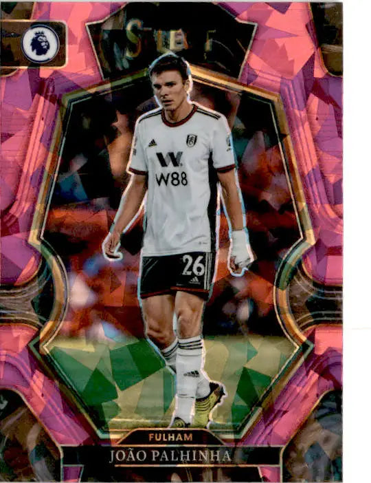 2022-23 Panini Select Premier League #158 Joao Palhinha Pink Ice - Soccer Card Single