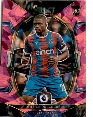 2022-23 Panini Select Premier League #31 Cheick Doucoure Pink Ice - Soccer Card Single