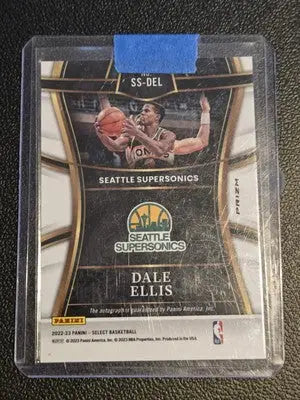 2022-23 Panini Select #SS-DEL Dale Ellis Signature Selections - Basketball Card Single