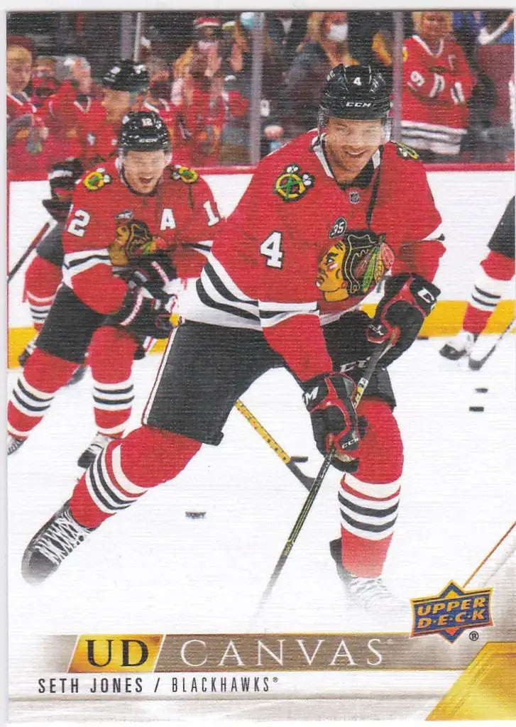 2022-23 Upper Deck #C137 Seth Jones Canvas Chicago Blackhawks