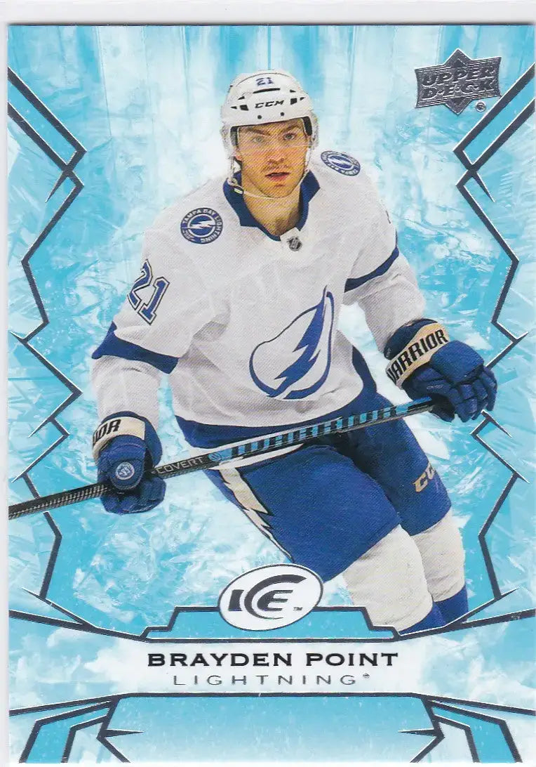 2022-23 Upper Deck Ice #25 Brayden Point Tampa Bay Lightning