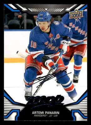 2022-23 Upper Deck MVP #10 Artemi Panarin Blue Script - Hockey Card Single