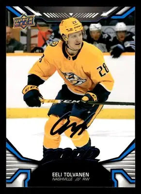 2022-23 Upper Deck MVP #113 Eeli Tolvanen Blue Script - Hockey Card Single