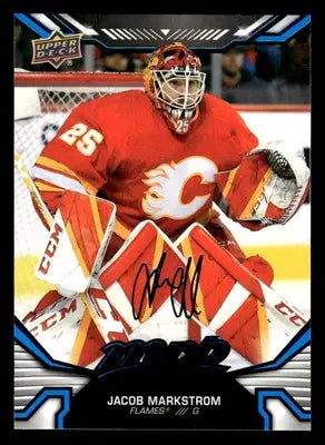 2022-23 Upper Deck MVP #115 Jacob Markstrom Blue Script - Hockey Card Single