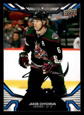 2022-23 Upper Deck MVP #117 Jakob Chychrun Blue Script - Hockey Card Single