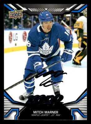 2022-23 Upper Deck MVP #12 Mitch Marner Blue Script - Hockey Card Single