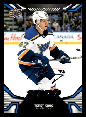 2022-23 Upper Deck MVP #133 Torey Krug Blue Script - Hockey Card Single