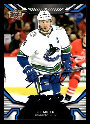 2022-23 Upper Deck MVP #135 J.T. Miller Blue Script - Hockey Card Single