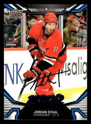 2022-23 Upper Deck MVP #136 Jordan Staal Blue Script - Hockey Card Single