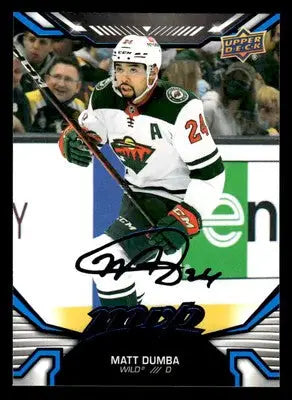 2022-23 Upper Deck MVP #137 Matt Dumba Blue Script - Hockey Card Single