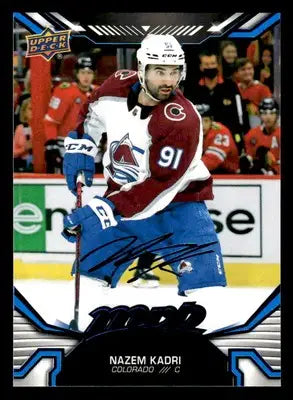 2022-23 Upper Deck MVP #147 Nazem Kadri Blue Script - Hockey Card Single