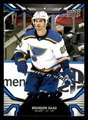 2022-23 Upper Deck MVP #150 Brandon Saad Blue Script - Hockey Card Single