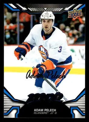 2022-23 Upper Deck MVP #158 Adam Pelech Blue Script - Hockey Card Single