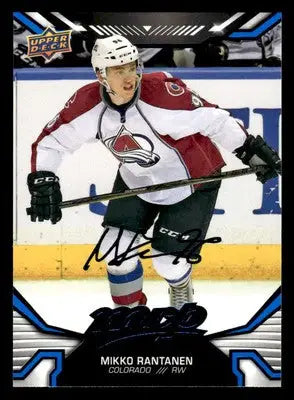 2022-23 Upper Deck MVP #16 Mikko Rantanen Blue Script - Hockey Card Single